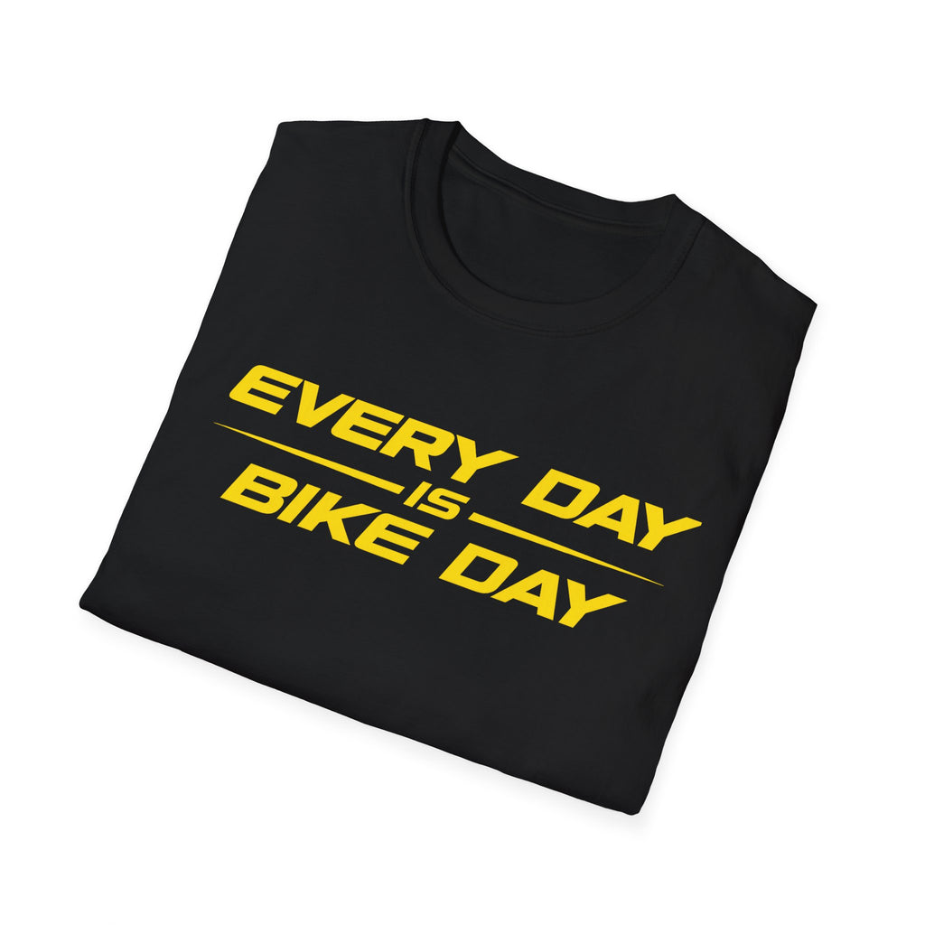 Every Day Is Bike Day T-Shirt — Casual Biker Tee for Bike Lovers