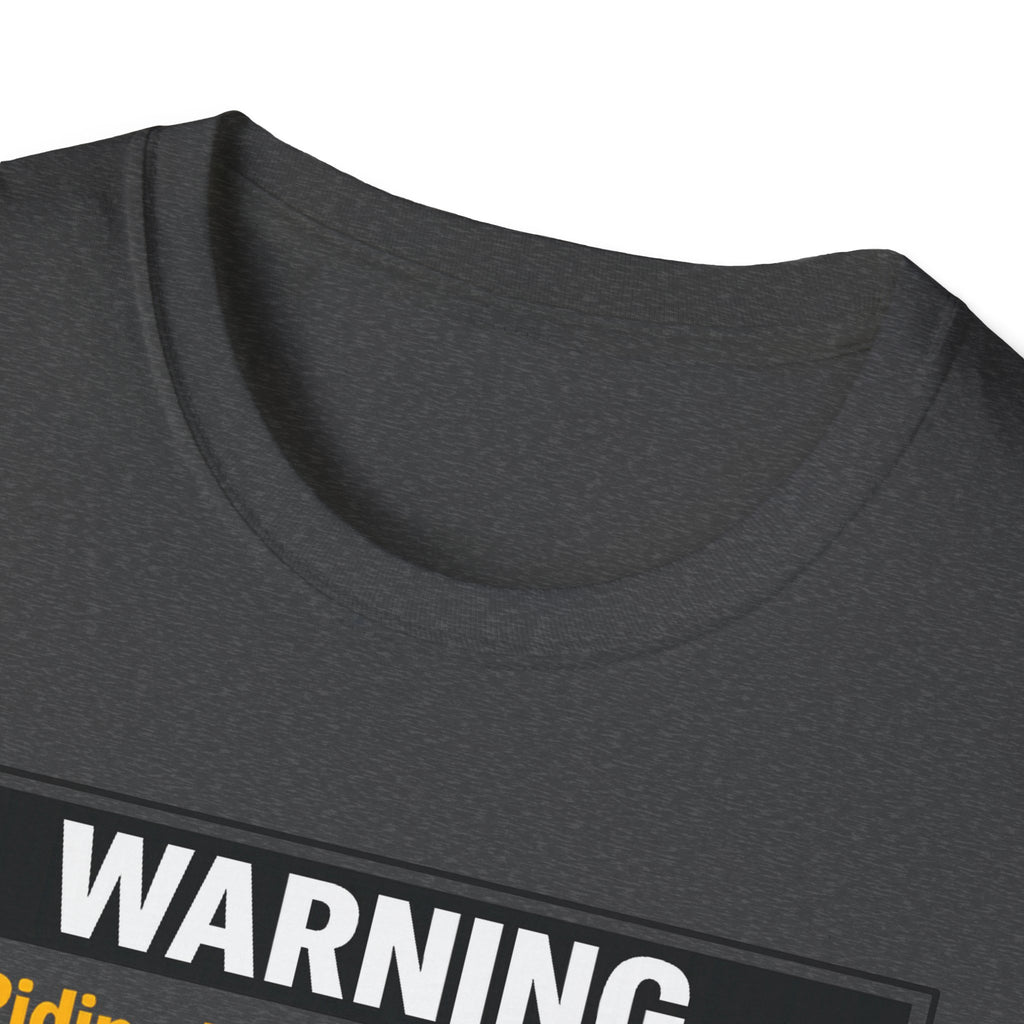 Warning: Riding Bikes Can Cause Severe Happiness T-Shirt