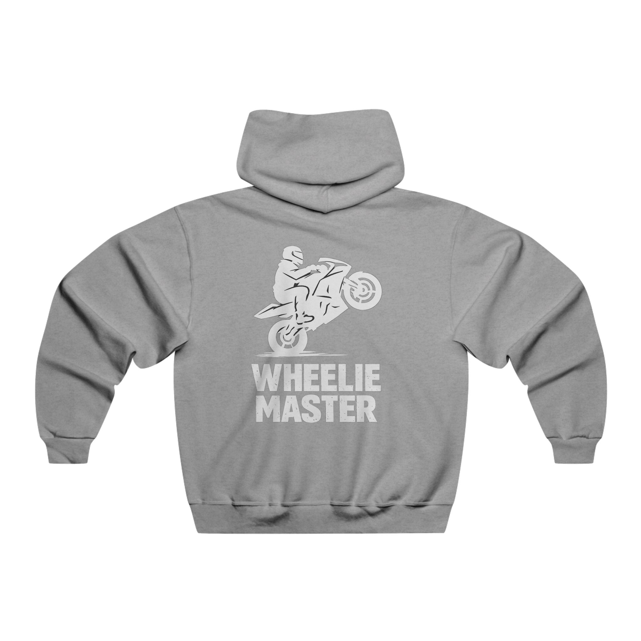 Wheelie Master Biker Graphic Hoodie Bike Sweater