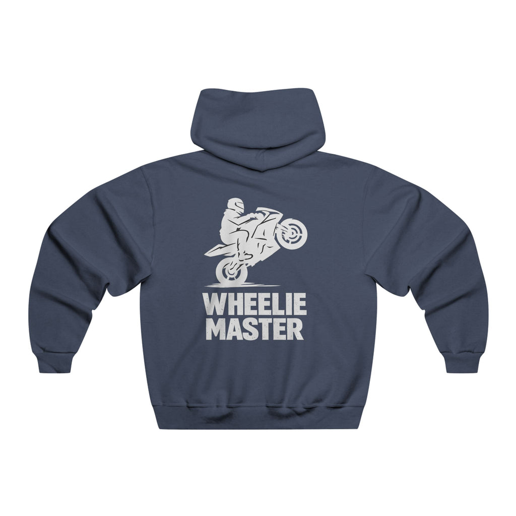 Wheelie Master Biker Graphic Hoodie Bike Sweater