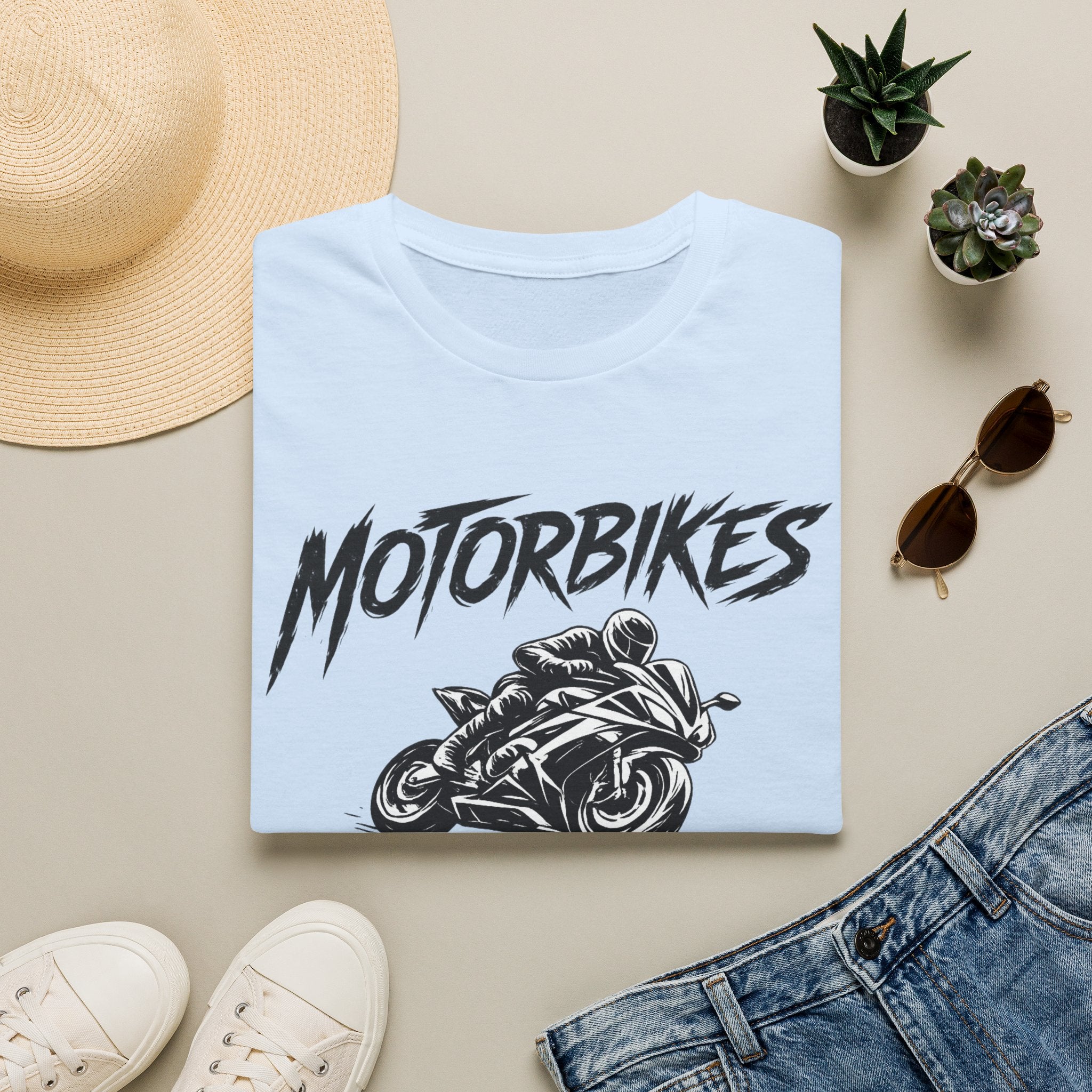 Motorbikes Made This Body T-Shirt — Motorcycle Rider Graphic Tee