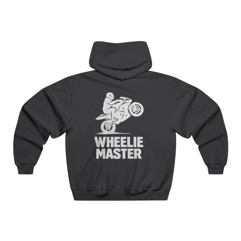 Wheelie Master Biker Graphic Hoodie Bike Sweater