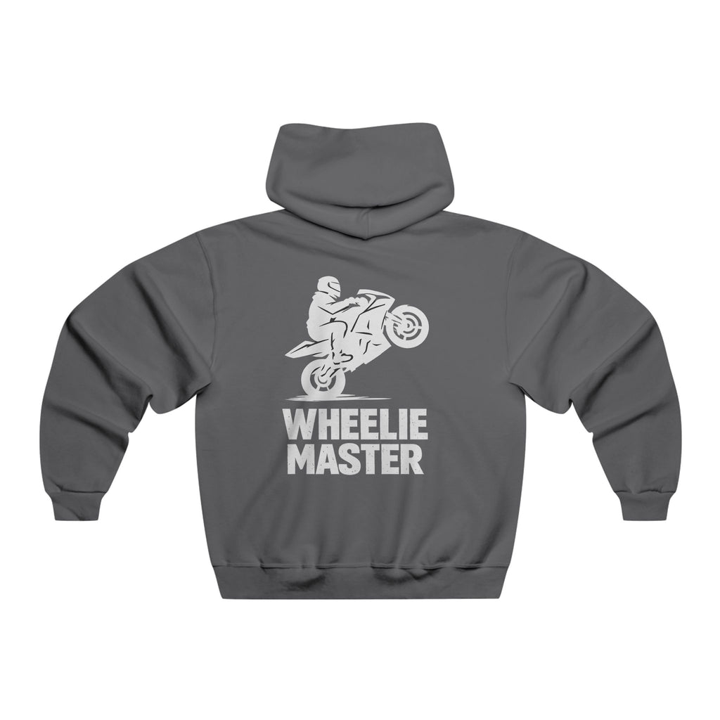 Wheelie Master Biker Graphic Hoodie Bike Sweater