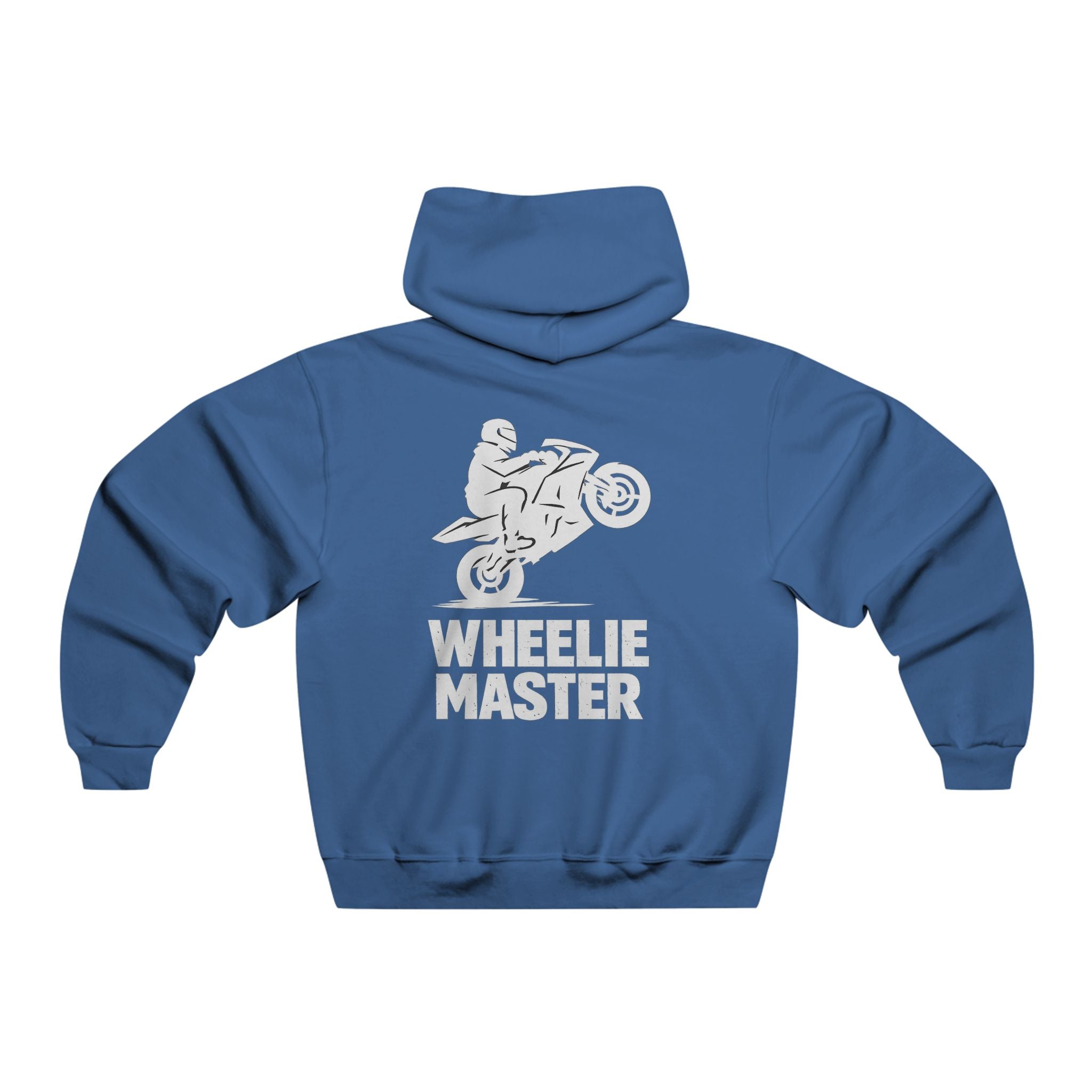 Wheelie Master Biker Graphic Hoodie Bike Sweater