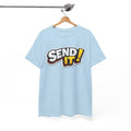 Send It! Graphic Tee — Bold Retro Motocross / Action Sports Shirt