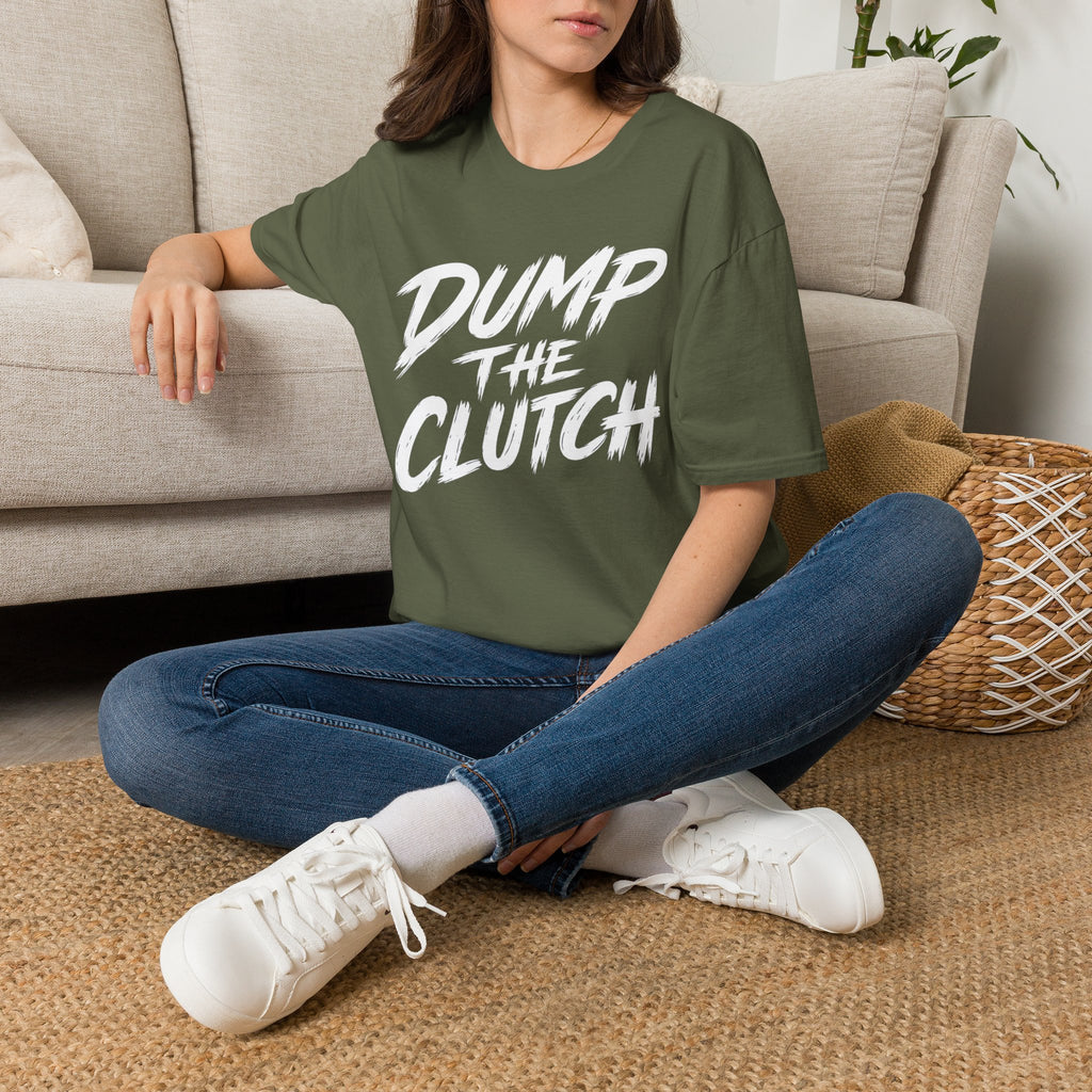 Dump the Clutch T-Shirt — Bold Motorcycle Racing Graphic Tee