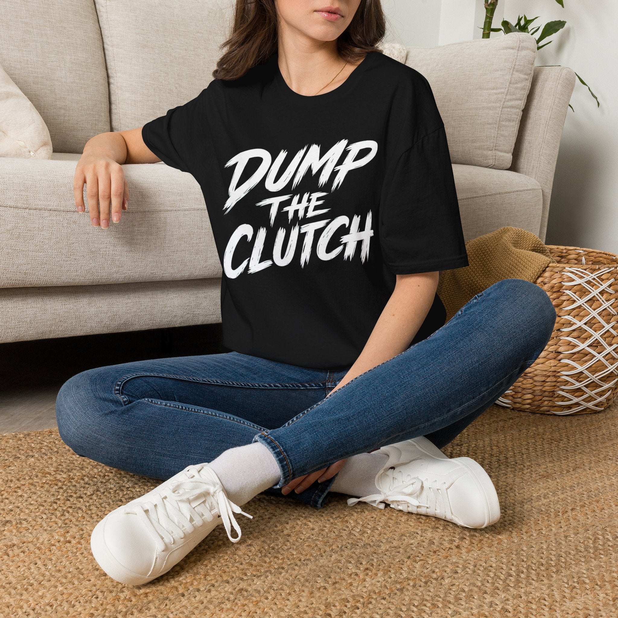 Dump the Clutch T-Shirt — Bold Motorcycle Racing Graphic Tee