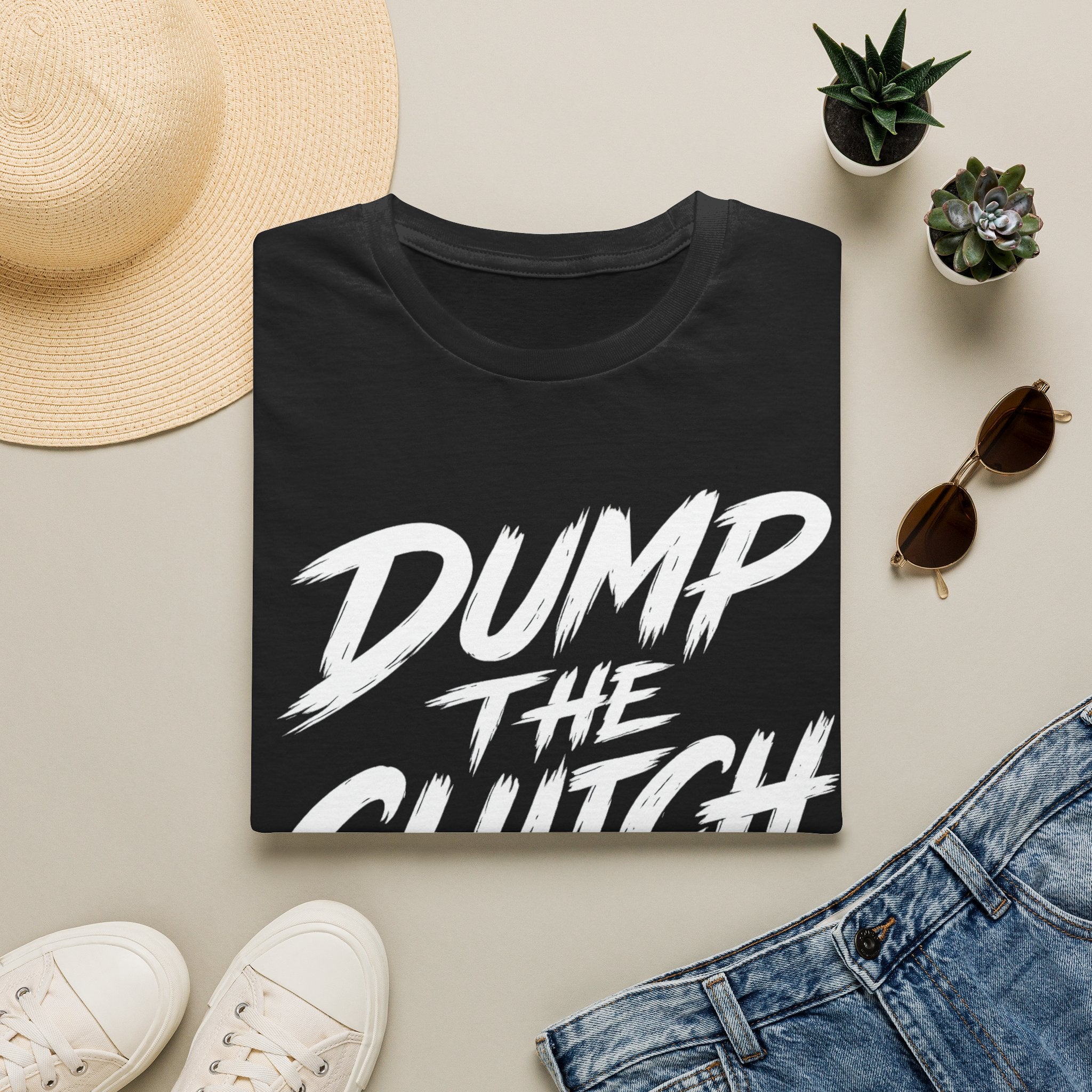 Dump the Clutch T-Shirt — Bold Motorcycle Racing Graphic Tee