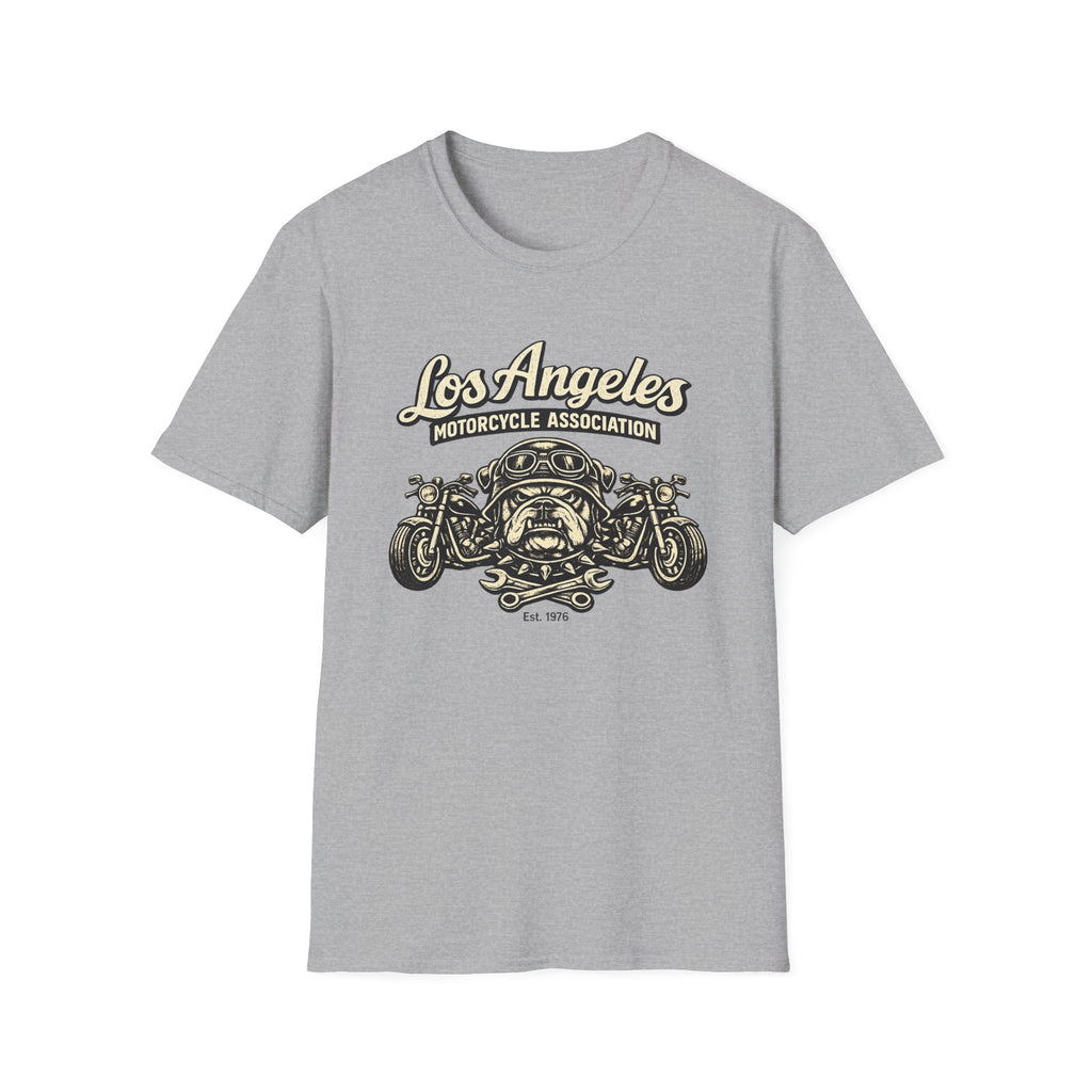Los Angeles Motorcycle Association Tee — Vintage Biker Graphic T-Shirt