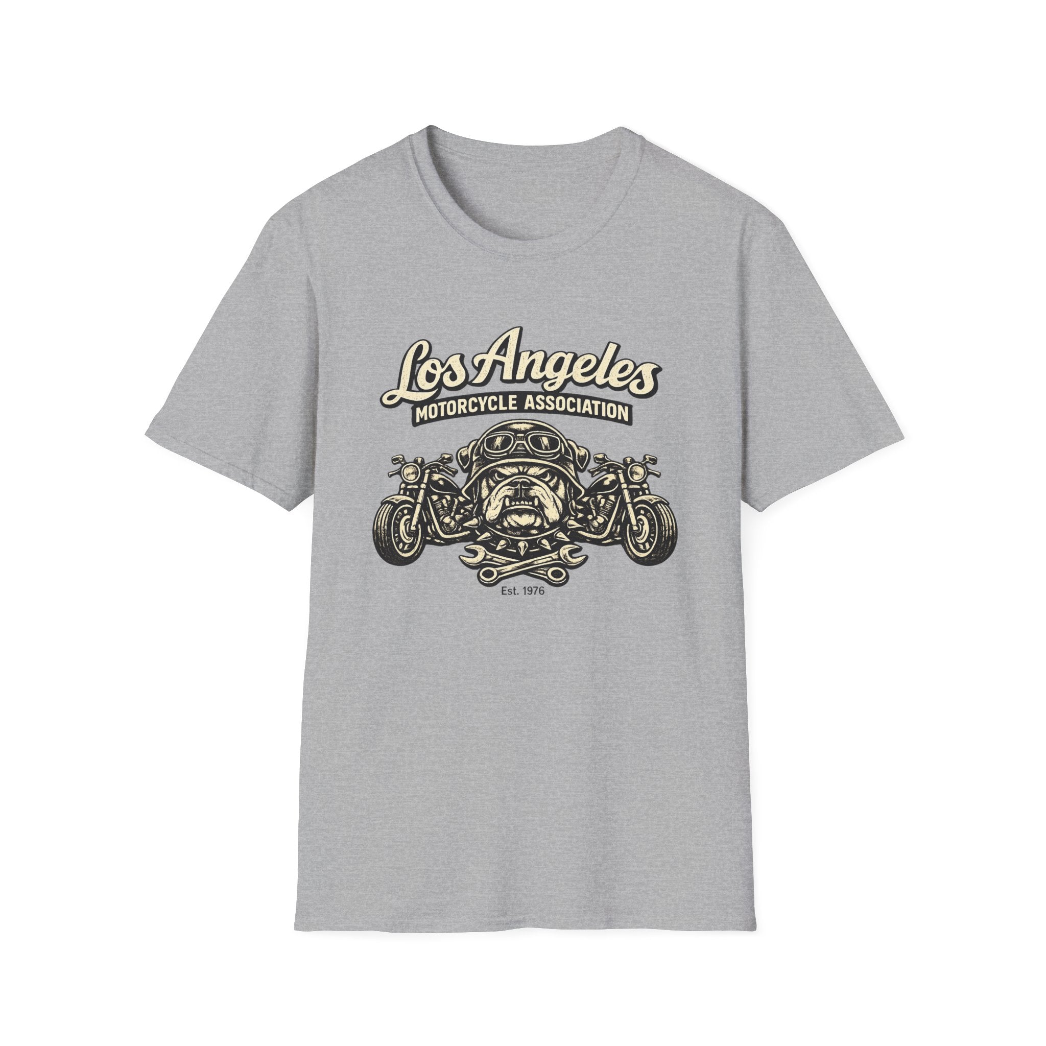 Los Angeles Motorcycle Association Tee — Vintage Biker Graphic T-Shirt
