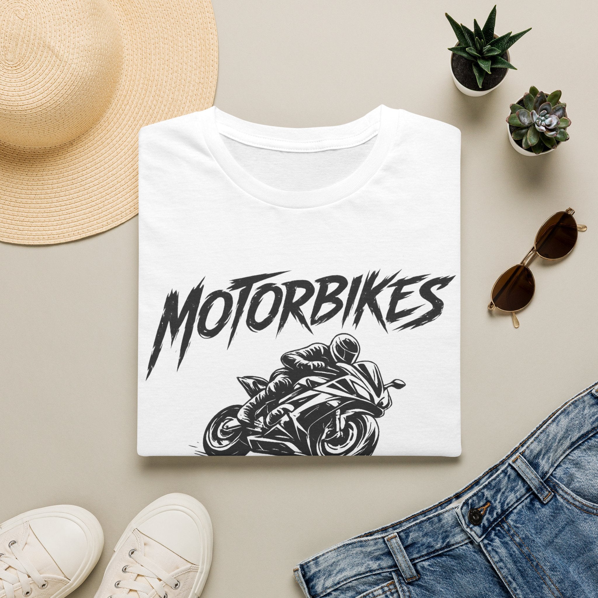 Motorbikes Made This Body T-Shirt — Motorcycle Rider Graphic Tee