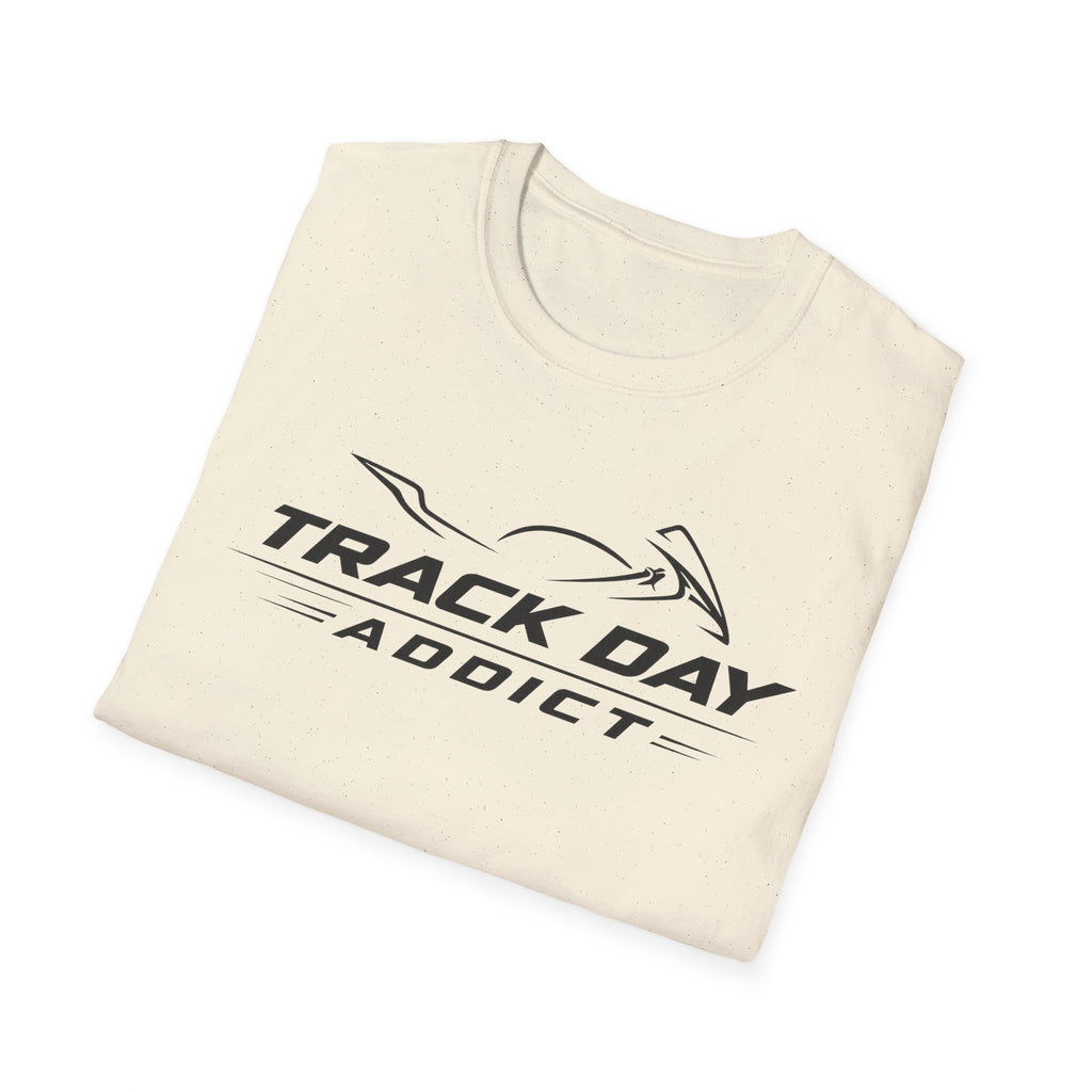 Track Day Addict T-Shirt — Racing Graphic Tee for Motorsport Enthusiasts