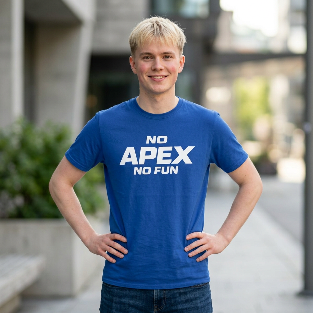 No Apex No Fun T-Shirt — Gamer Meme Graphic Tee for Apex Legends Fans