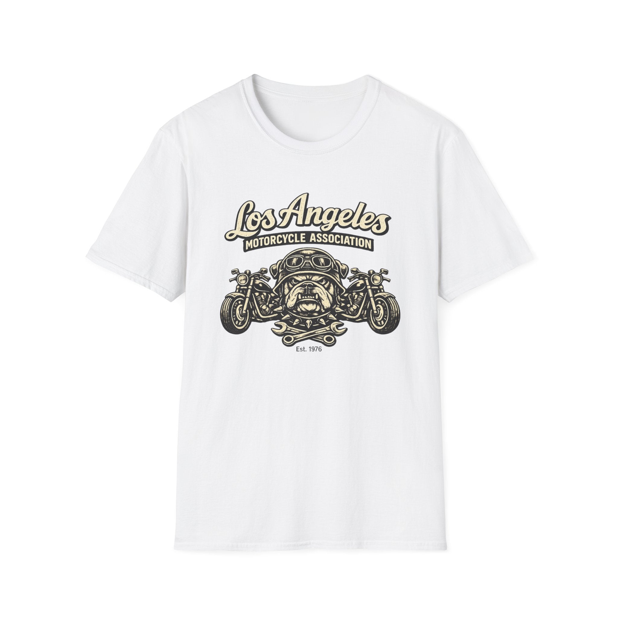 Los Angeles Motorcycle Association Tee — Vintage Biker Graphic T-Shirt