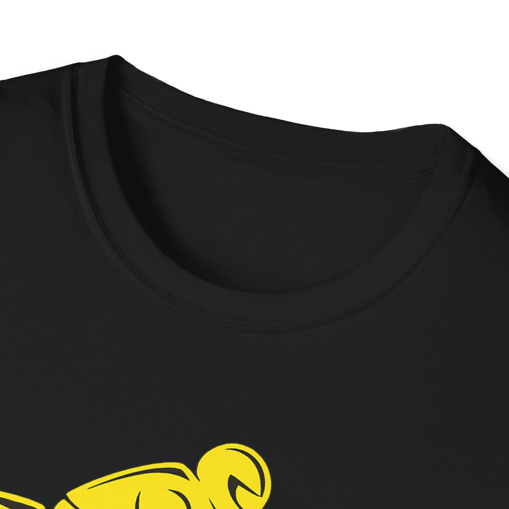 Motorcycle T-Shirt — "Gone Riding" Yellow Sportbike Graphic Tee
