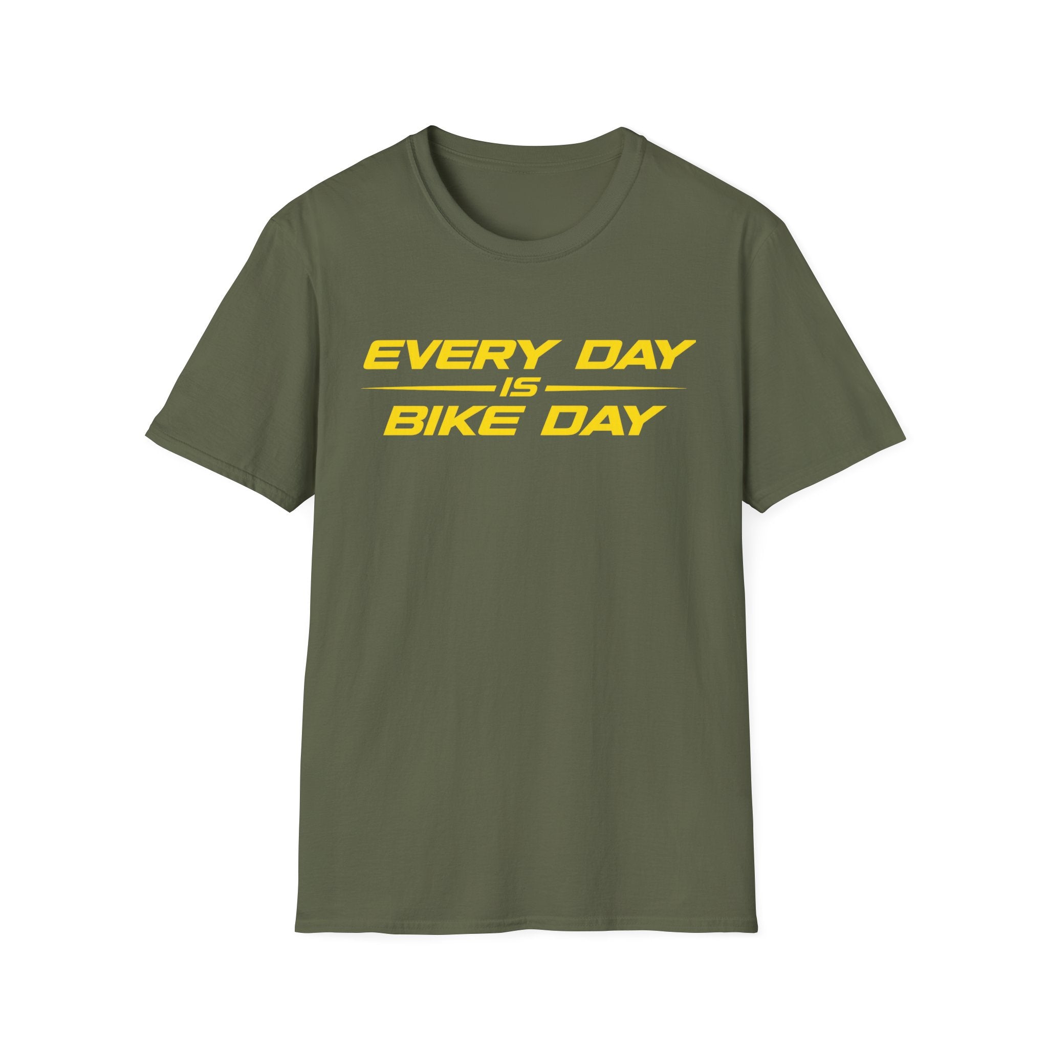 Every Day Is Bike Day T-Shirt — Casual Biker Tee for Bike Lovers