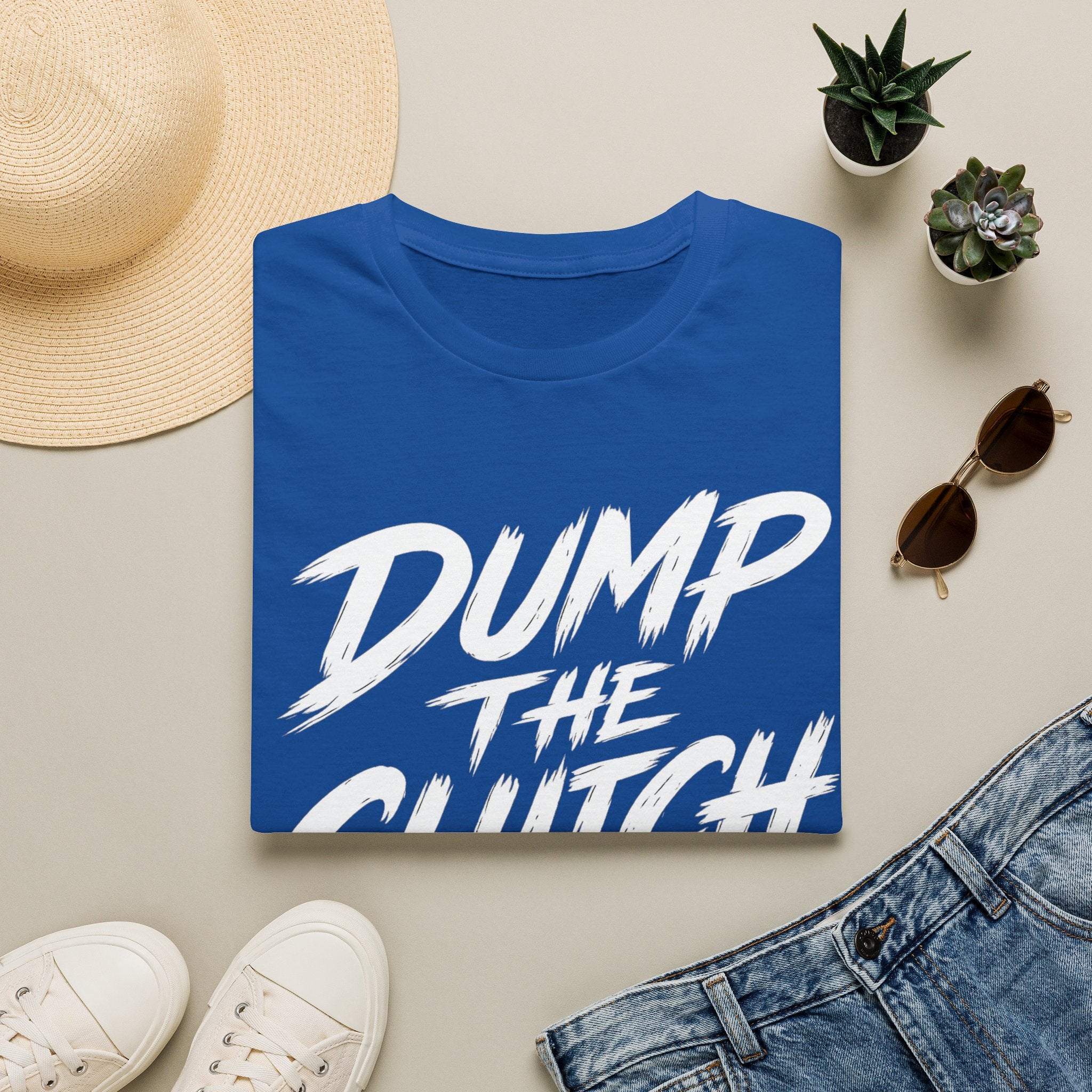 Dump the Clutch T-Shirt — Bold Motorcycle Racing Graphic Tee