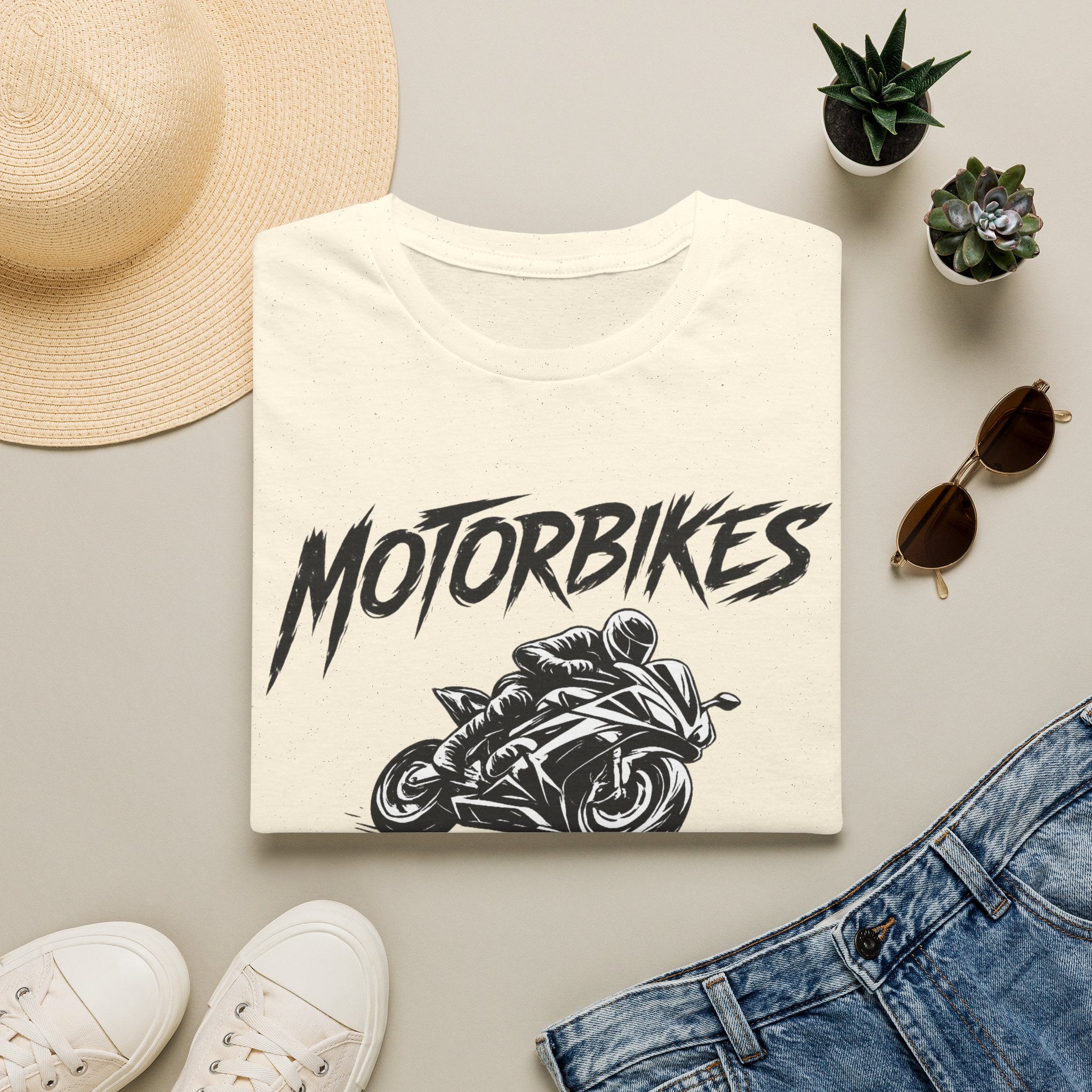 Motorbikes Made This Body T-Shirt — Motorcycle Rider Graphic Tee