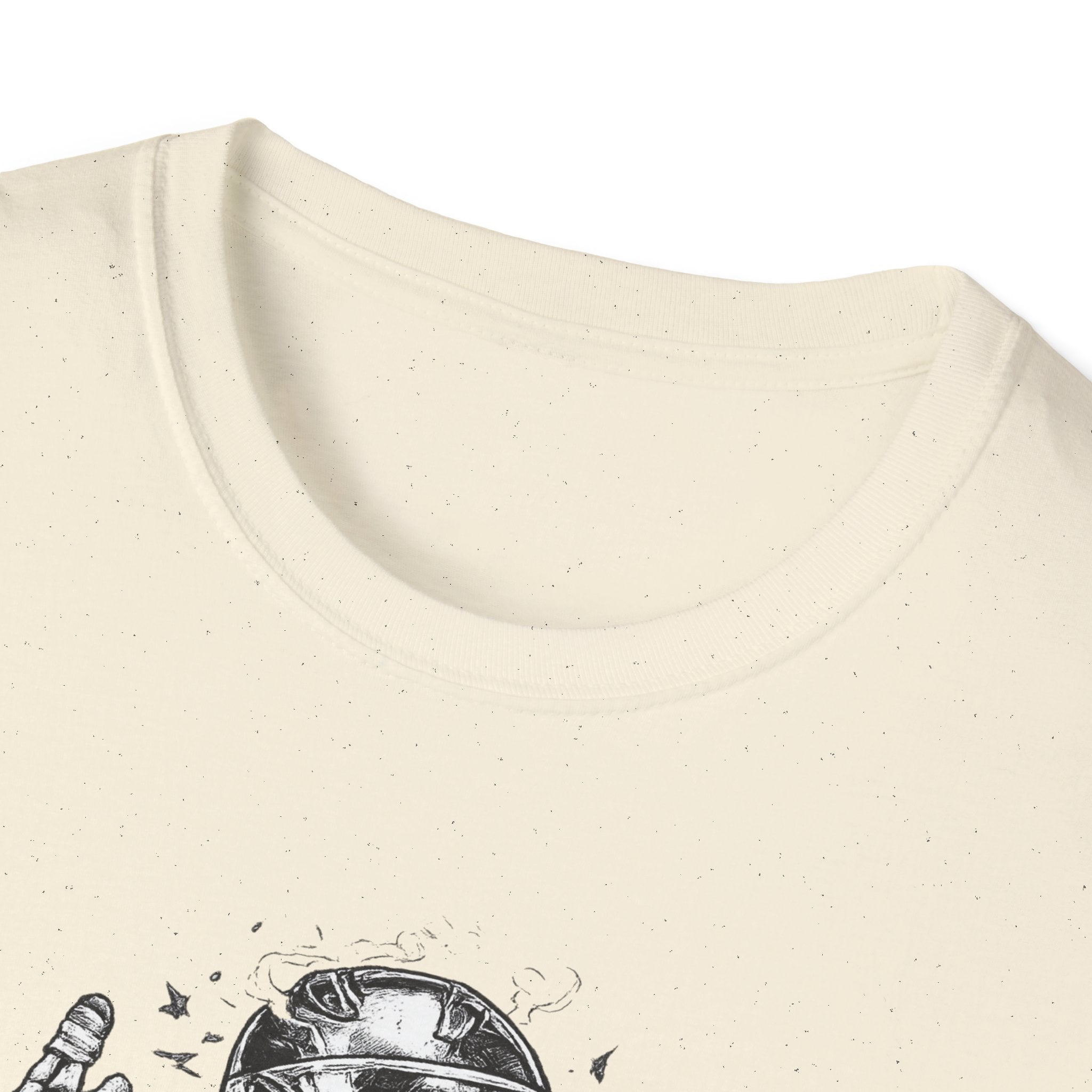 Skeleton Biker T-Shirt — "5% Truck Day 95% Day Off" Vintage Moto Tee