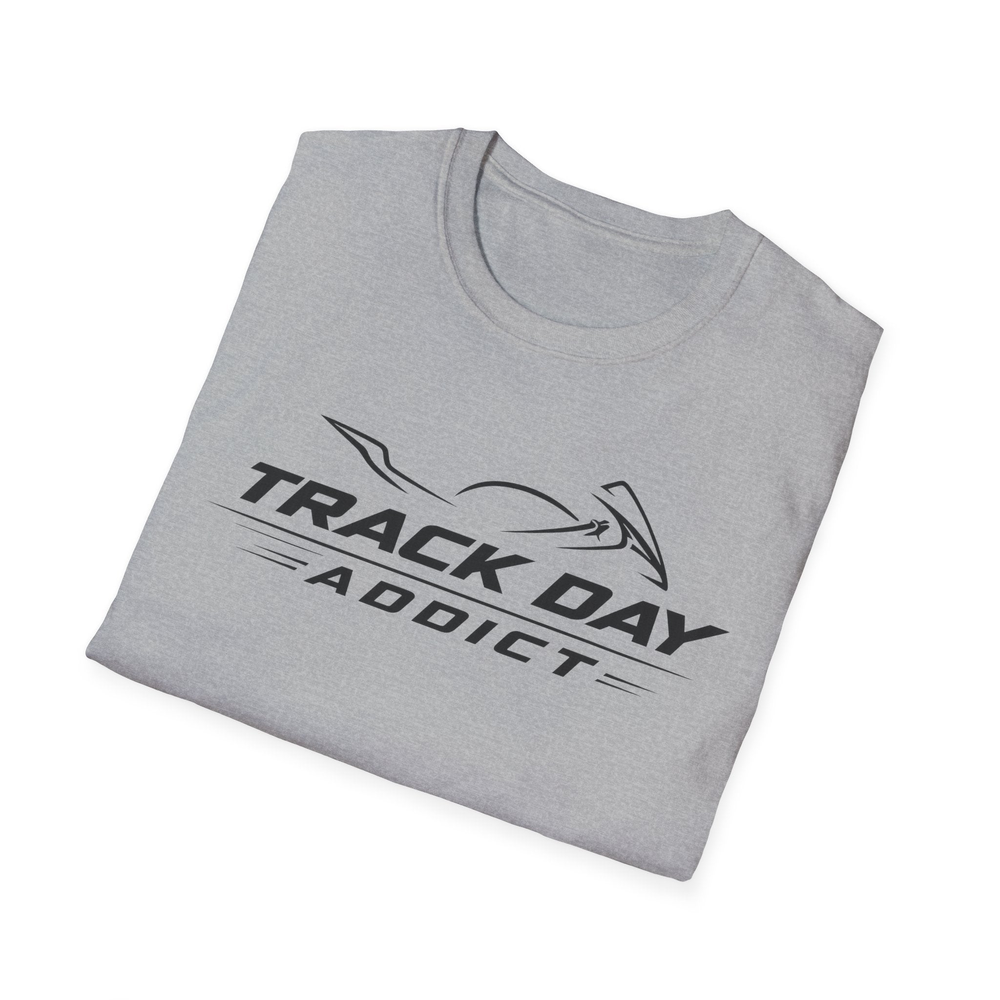 Track Day Addict T-Shirt — Racing Graphic Tee for Motorsport Enthusiasts