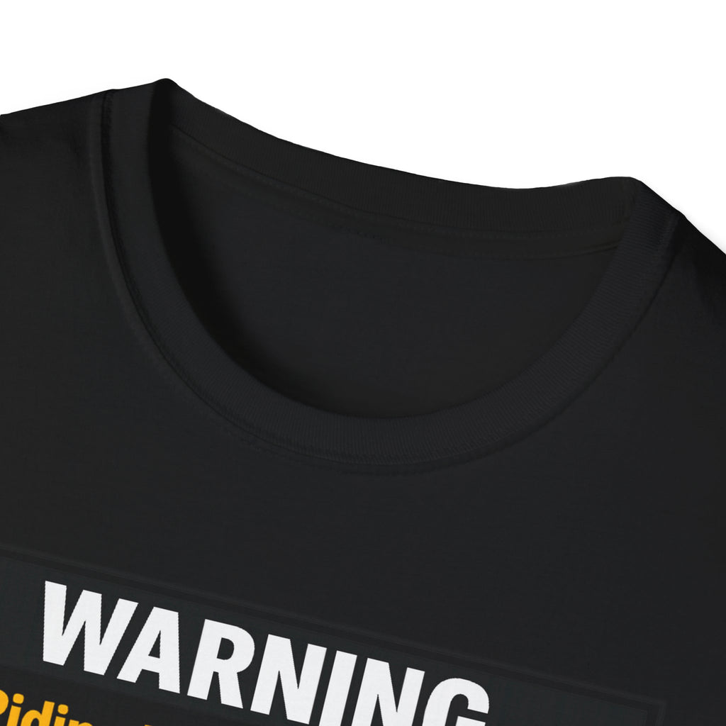 Warning: Riding Bikes Can Cause Severe Happiness T-Shirt