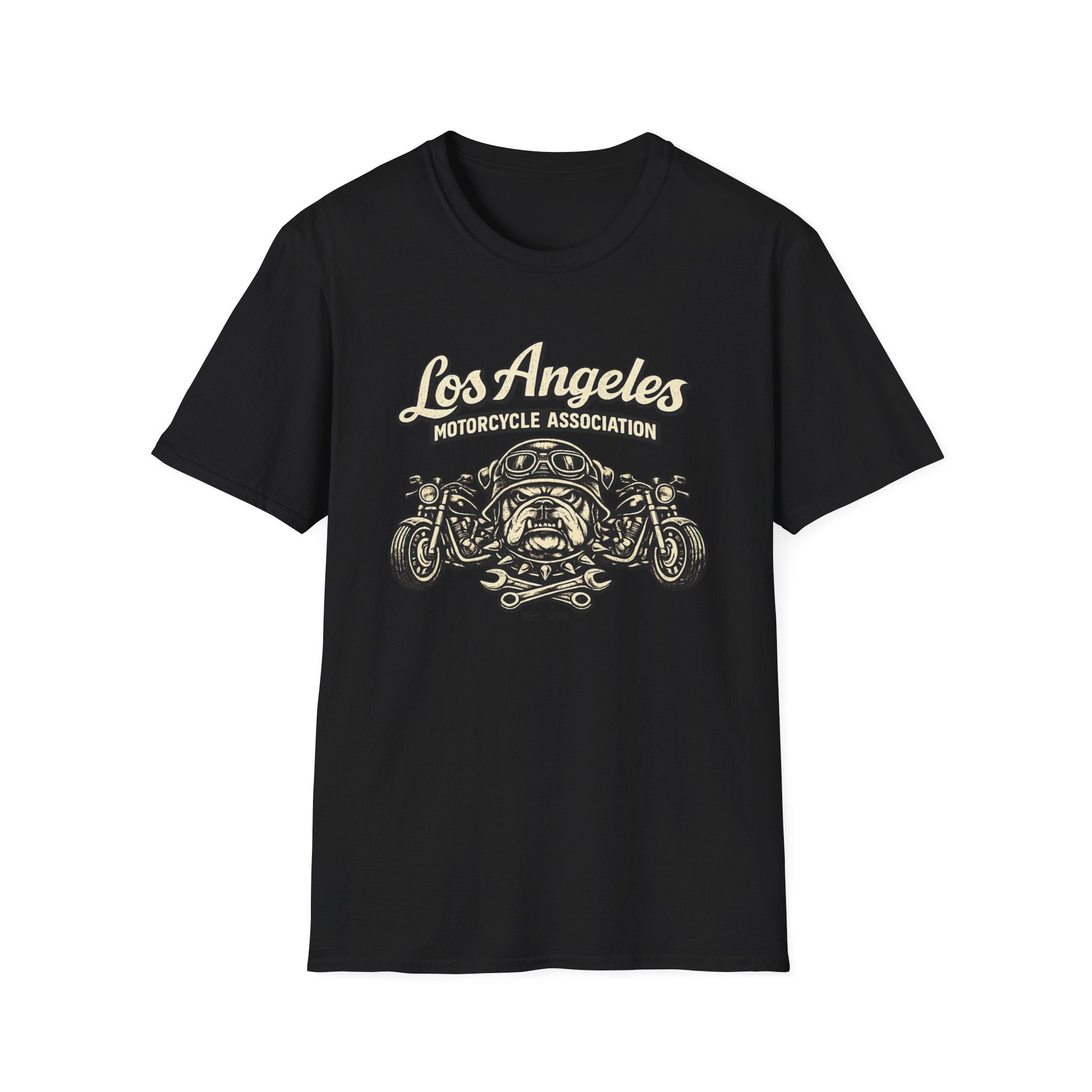 Los Angeles Motorcycle Association Tee — Vintage Biker Graphic T-Shirt