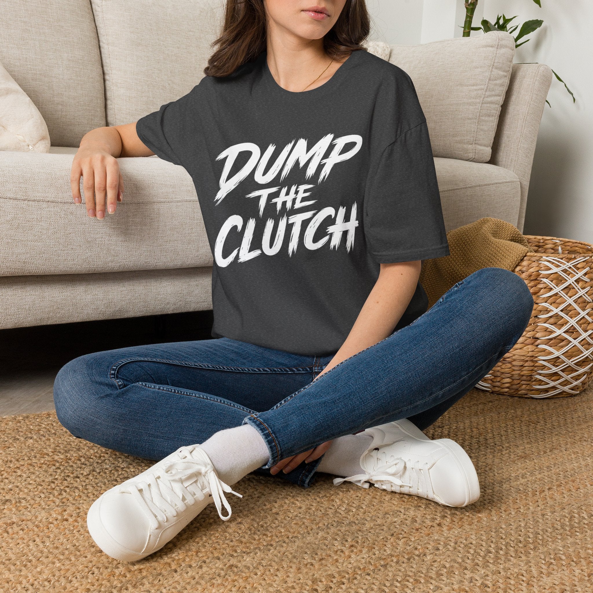 Dump the Clutch T-Shirt — Bold Motorcycle Racing Graphic Tee