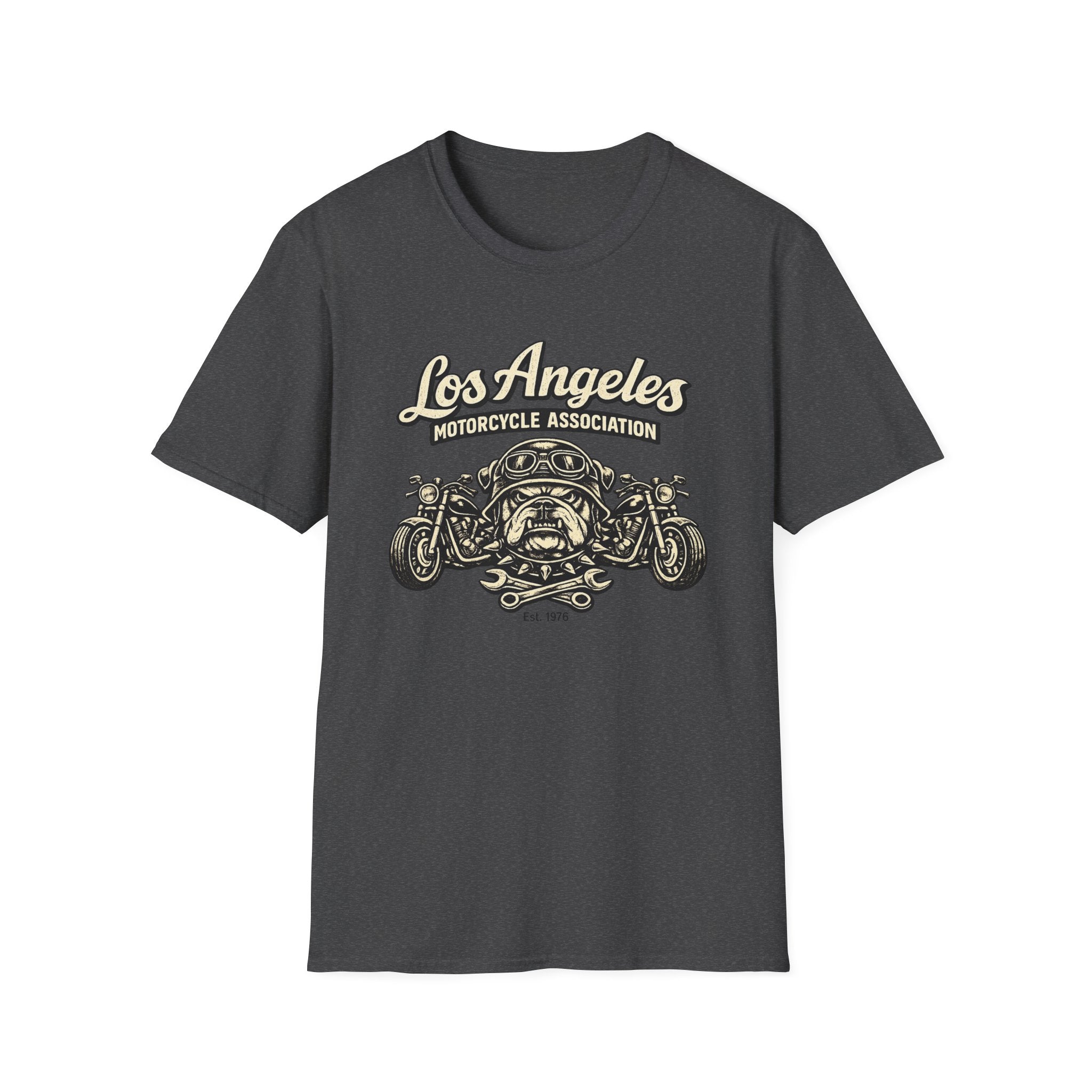 Los Angeles Motorcycle Association Tee — Vintage Biker Graphic T-Shirt