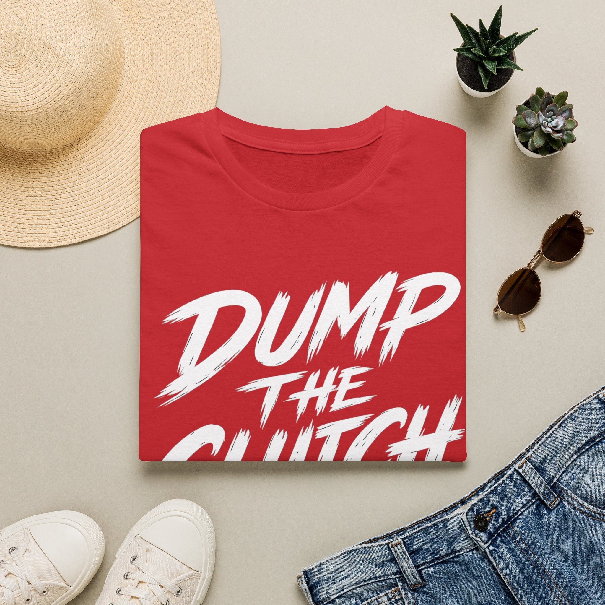 Dump the Clutch T-Shirt — Bold Motorcycle Racing Graphic Tee