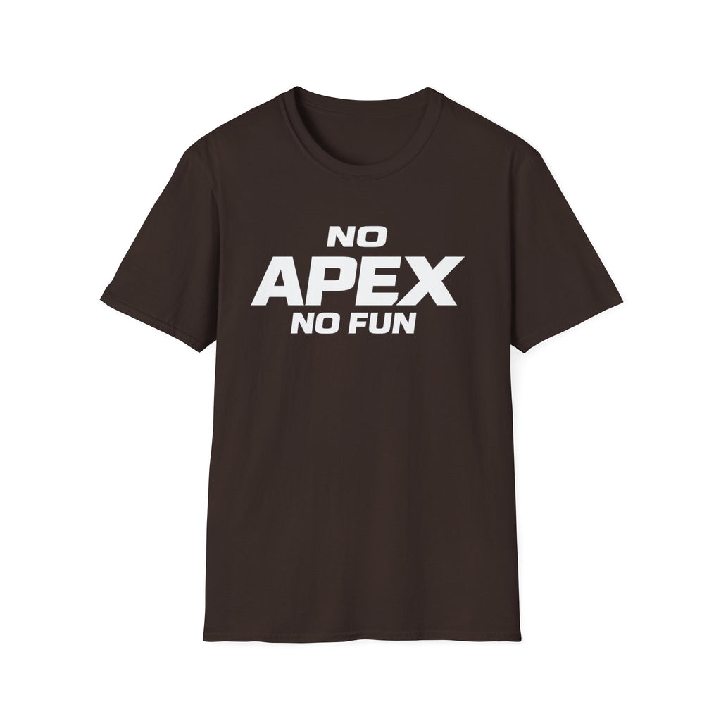 No Apex No Fun T-Shirt — Gamer Meme Graphic Tee for Apex Legends Fans