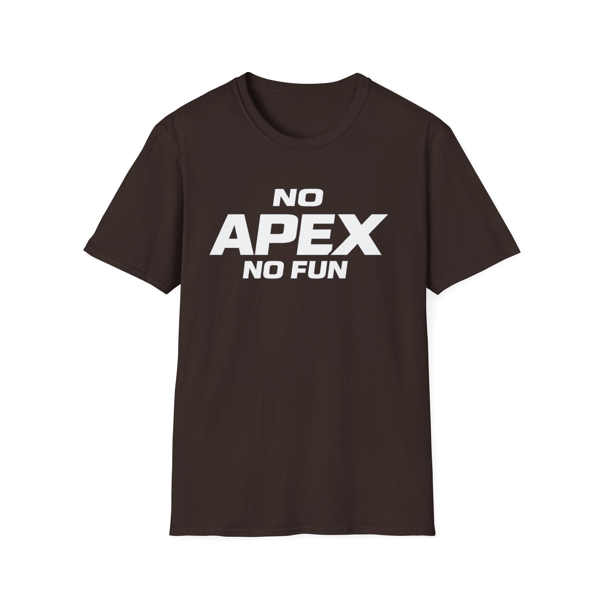 No Apex No Fun T-Shirt — Gamer Meme Graphic Tee for Apex Legends Fans