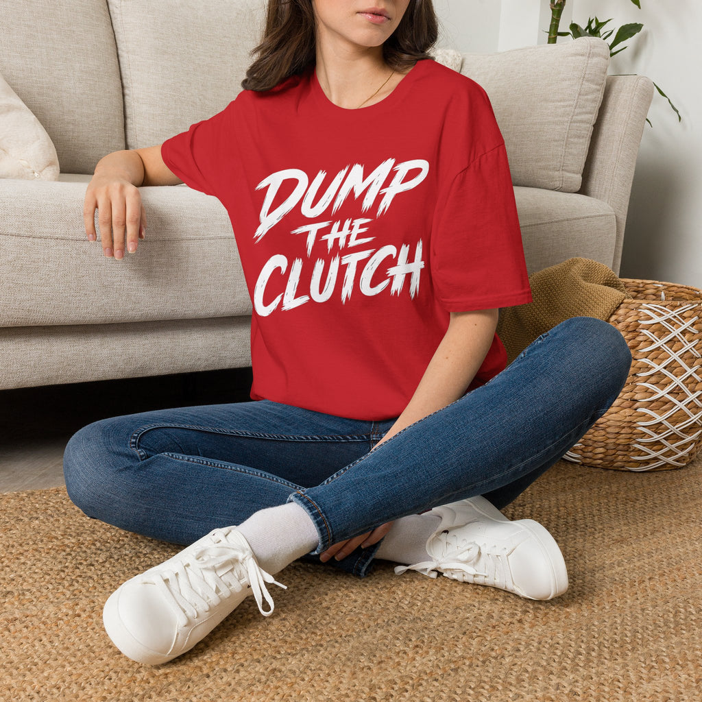 Dump the Clutch T-Shirt — Bold Motorcycle Racing Graphic Tee