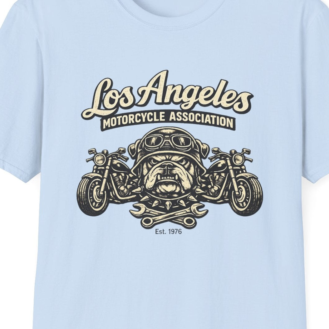 Los Angeles Motorcycle Association Tee — Vintage Biker Graphic T-Shirt